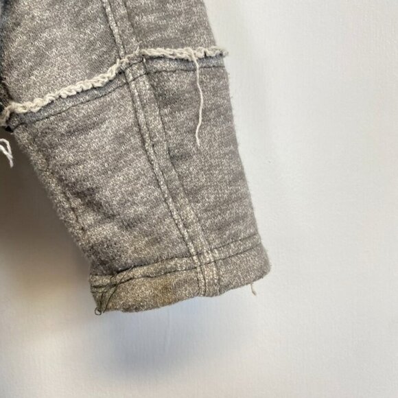 Free People Distressed Denim Jean Jacket - Picture 16 of 16